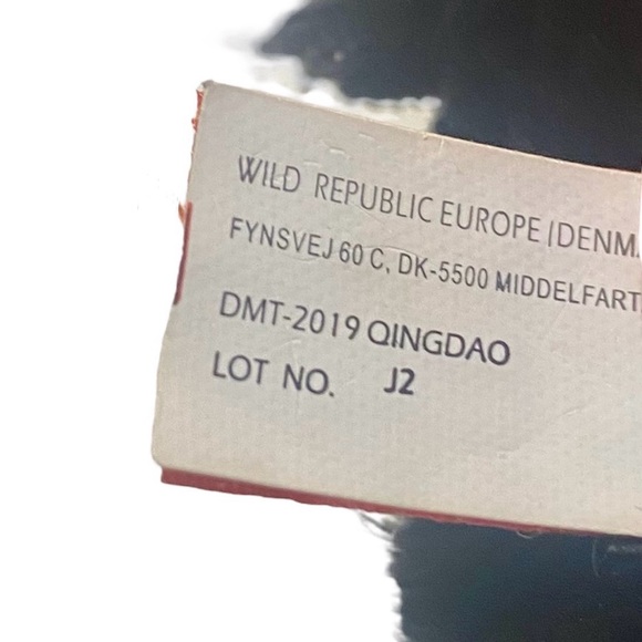 Wild Republic Plush Stuffed Black Bear EUC - Picture 6 of 6